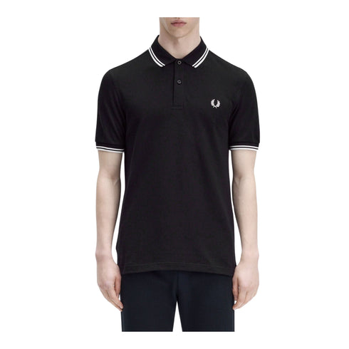 Fred Perry Polo Polo Uomo con doppia riga S P25 - FRED PERRYM3600 - 238 - S - Francavilla Moda